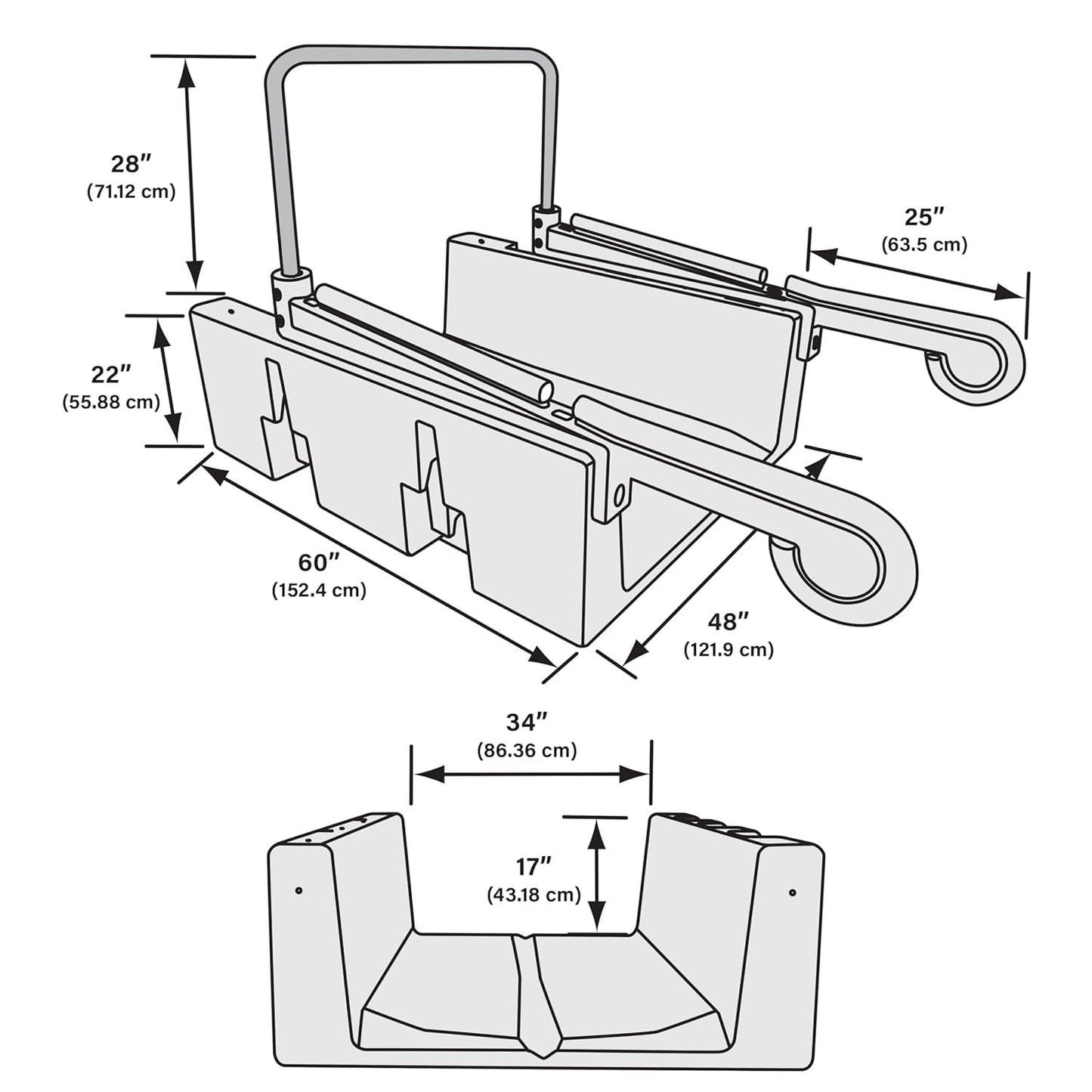 Kayak Launch Dock Platform for Canoes and SUPs