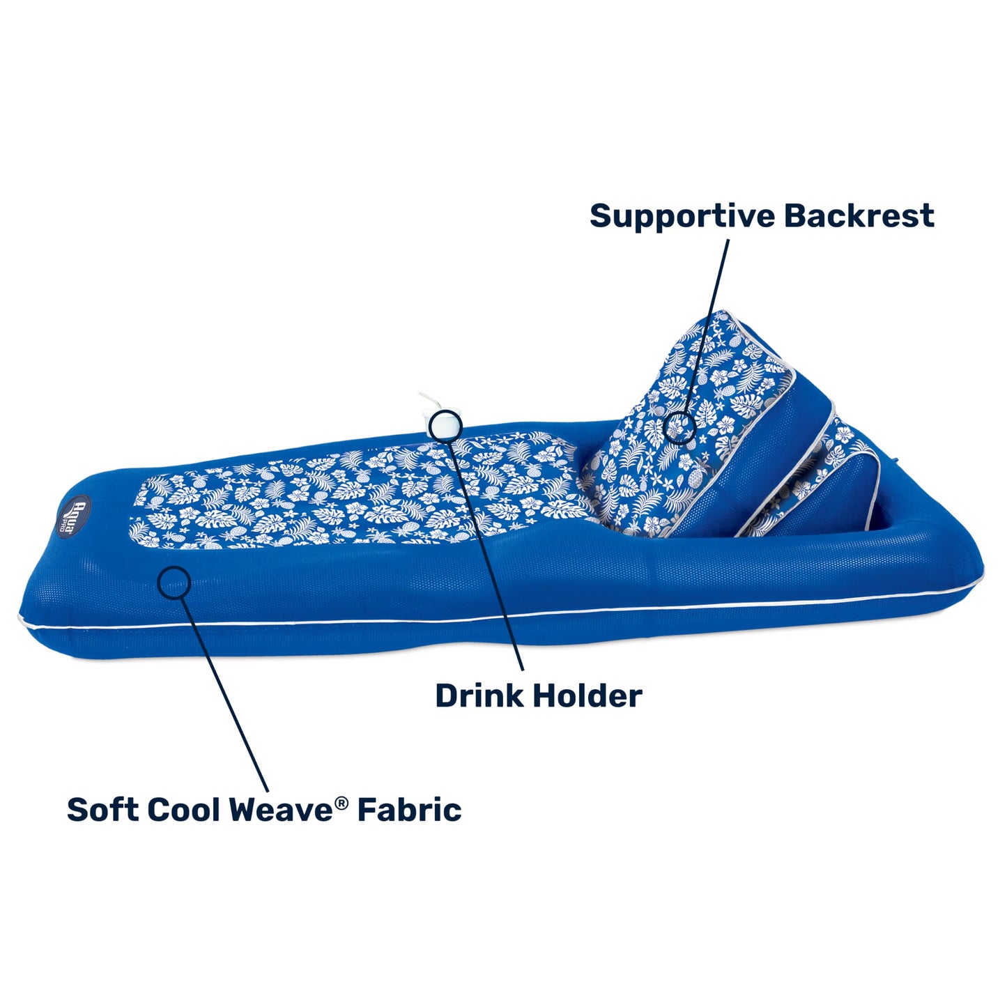 Convertible Inflatable Pool Lounger Float XL