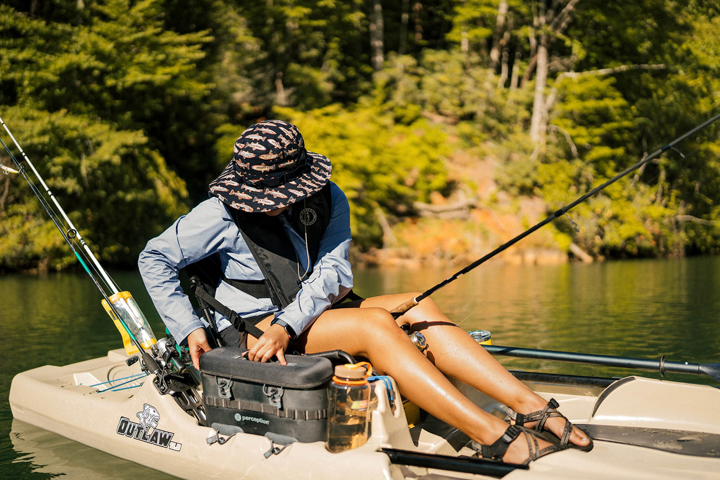 11.5 ft Sit-On-Top Fishing Kayak with Rod Holders