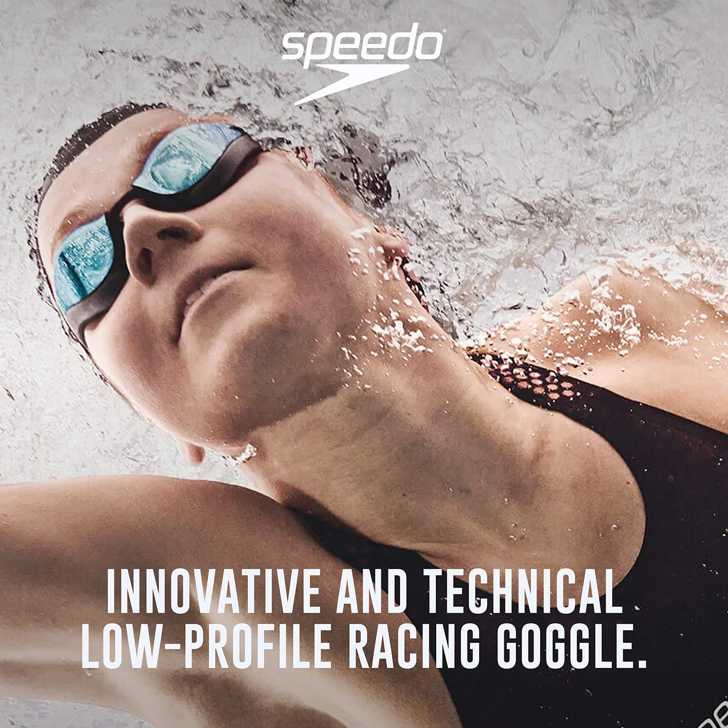 Mirror Lens Racing Swim Goggles for Competition
