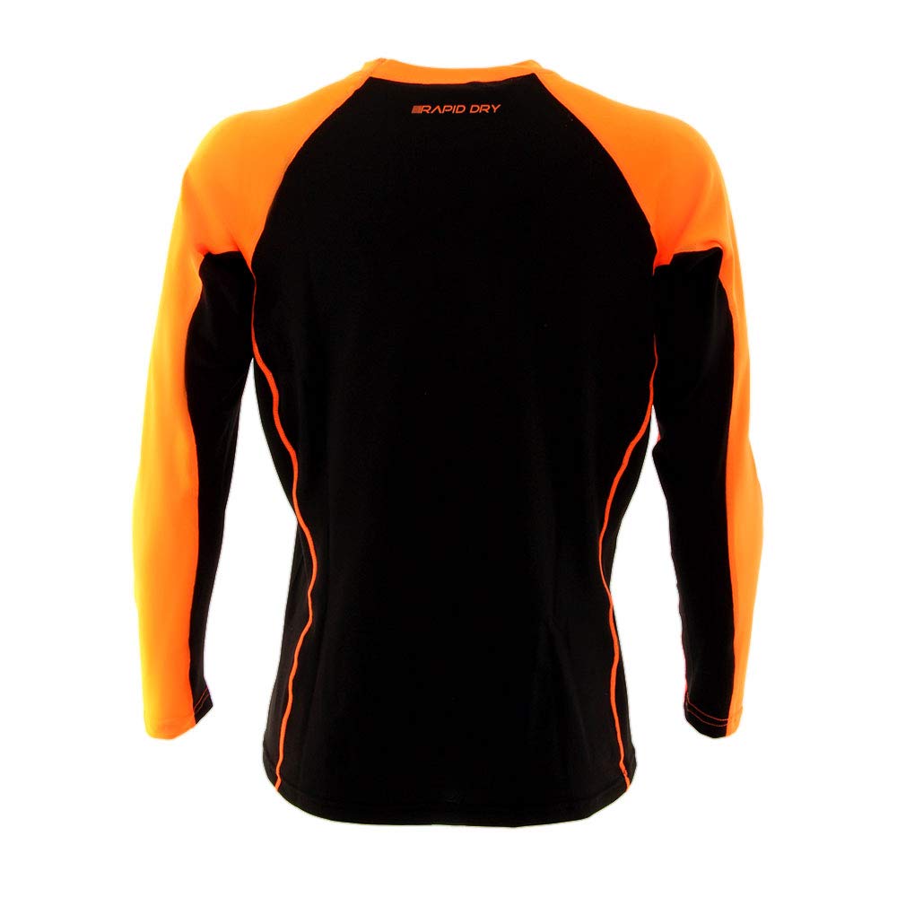 Men's Long Sleeve Rash Guard Swim Top UPF 50+