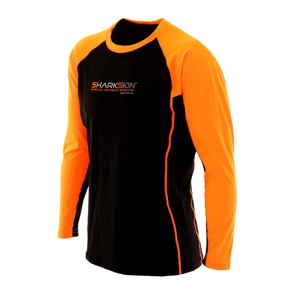 Men's Long Sleeve Rash Guard Swim Top UPF 50+