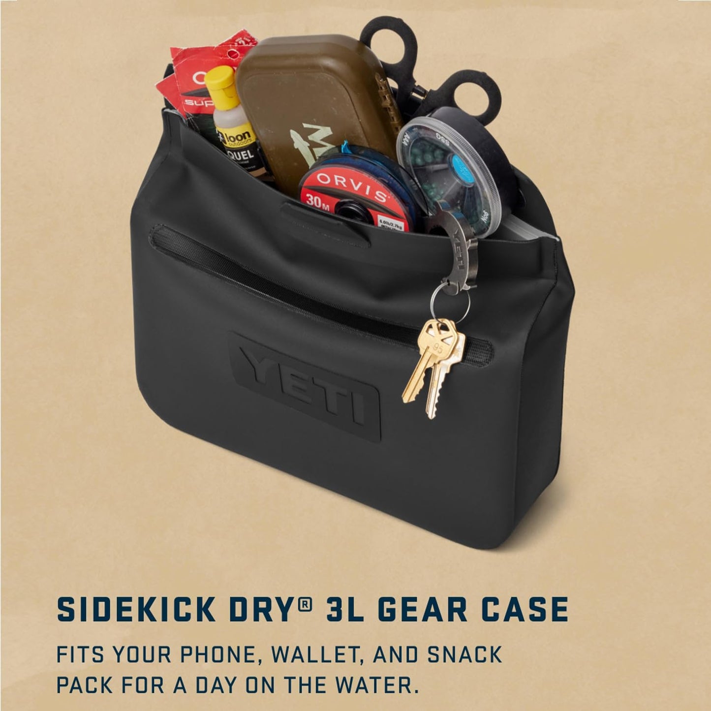 3L Waterproof Gear Case for Outdoor Essentials