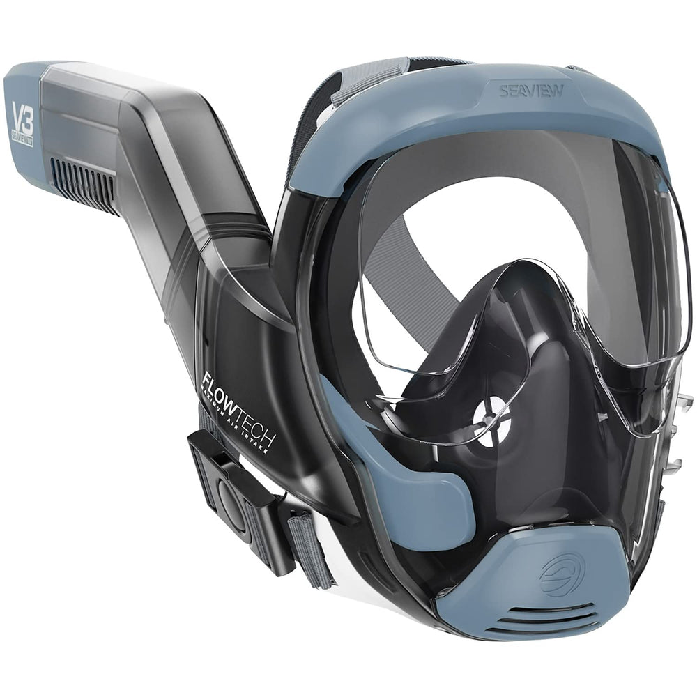 Full Face Snorkel Mask with 180° Panoramic View