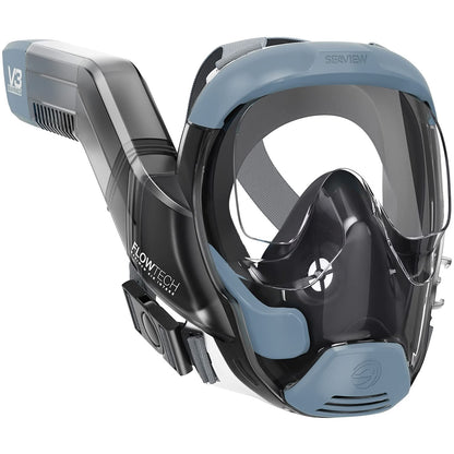 Full Face Snorkel Mask with 180° Panoramic View