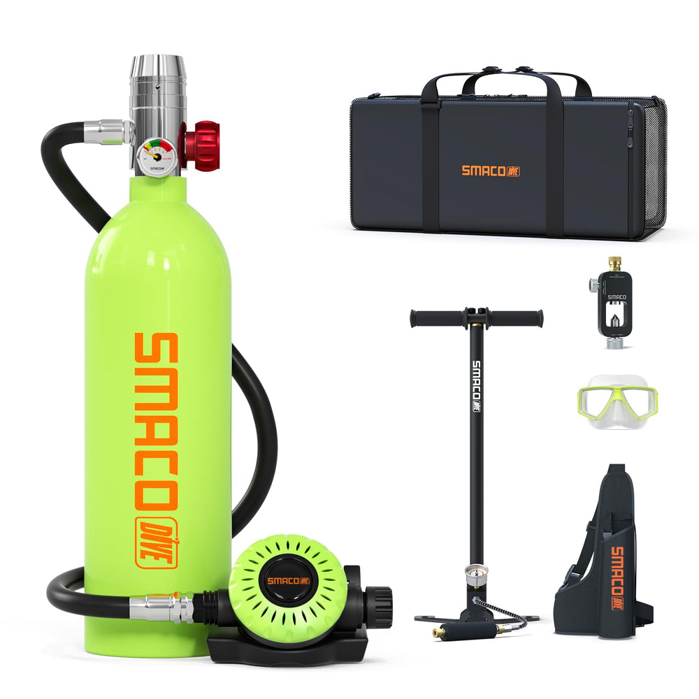 Mini Scuba Tank 1L Portable Diving Air System