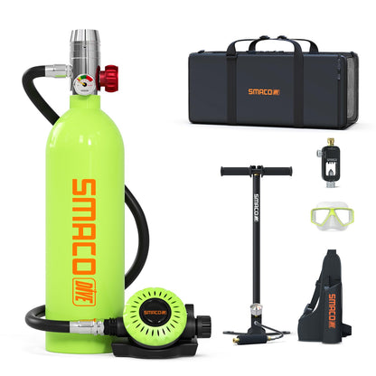 Mini Scuba Tank 1L Portable Diving Air System