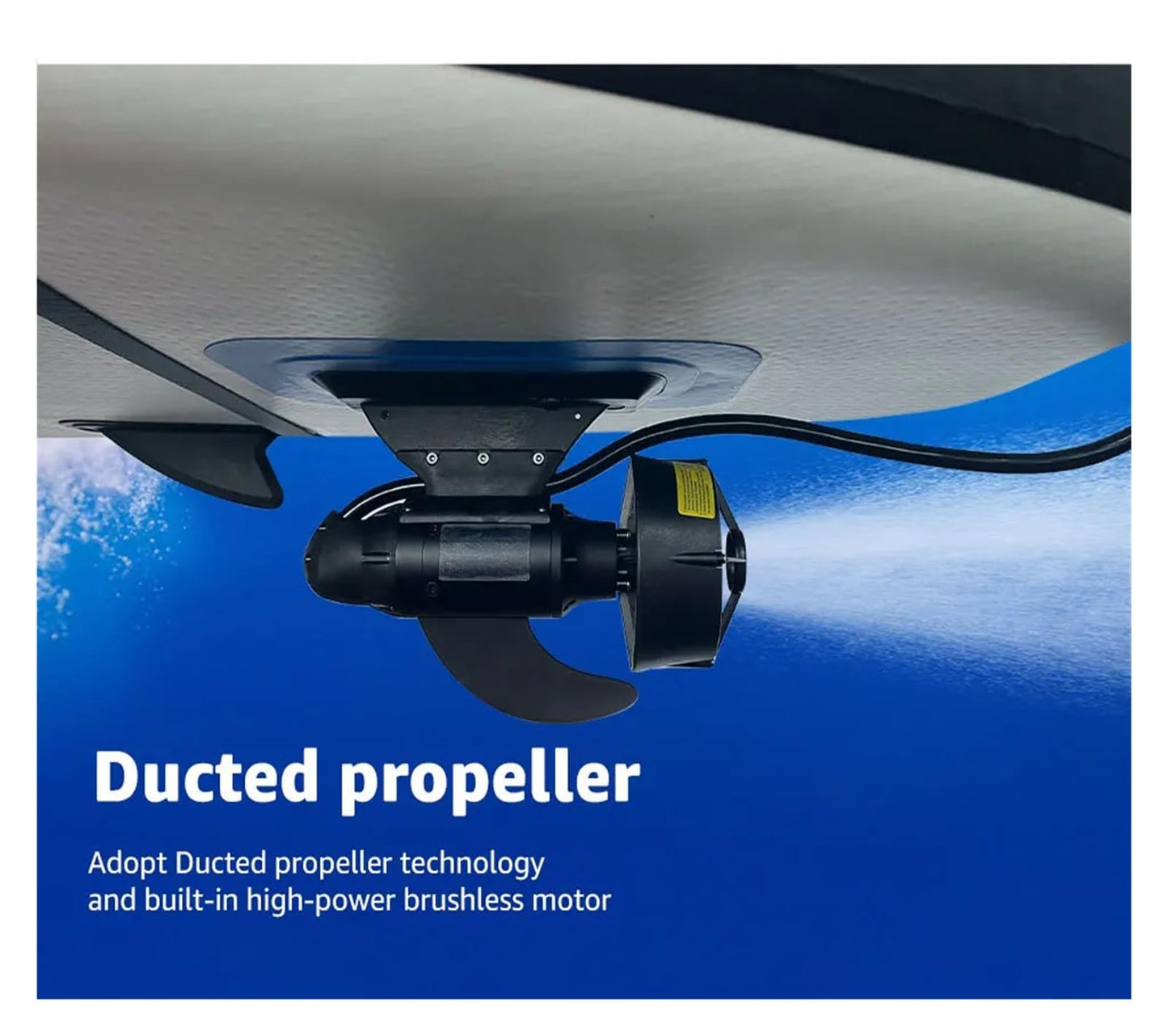 Electric Paddle Board Fin Motor with Battery Pack