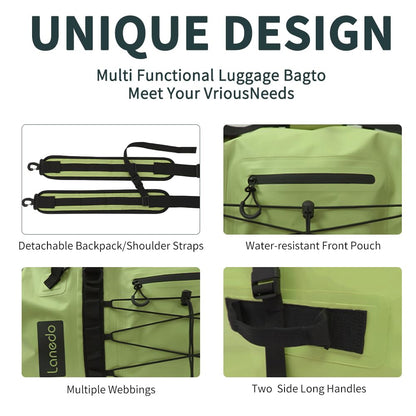 80L Heavy Duty Waterproof Dry Duffel Bag