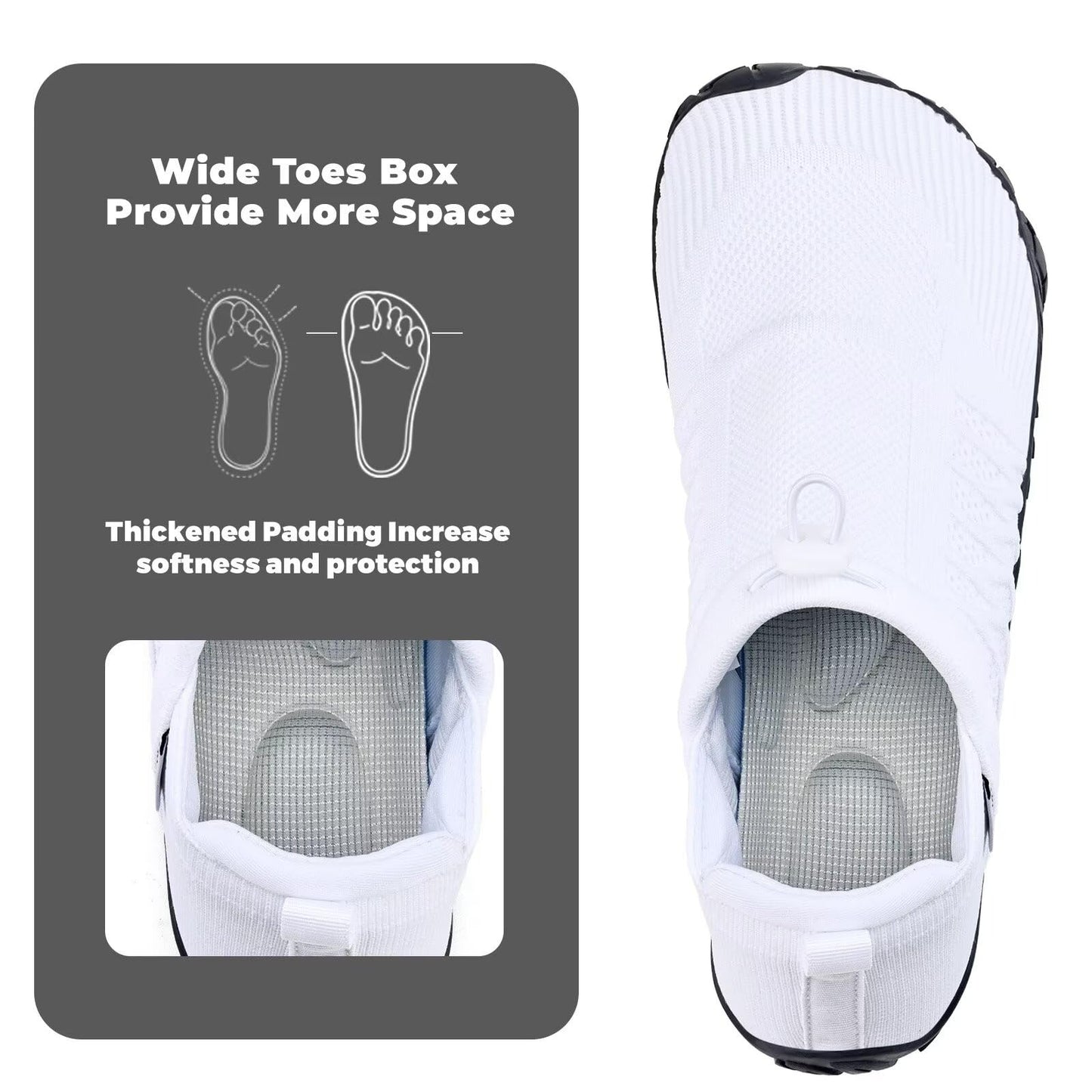 Minimalist Barefoot Water Shoes for Hiking and Trekking