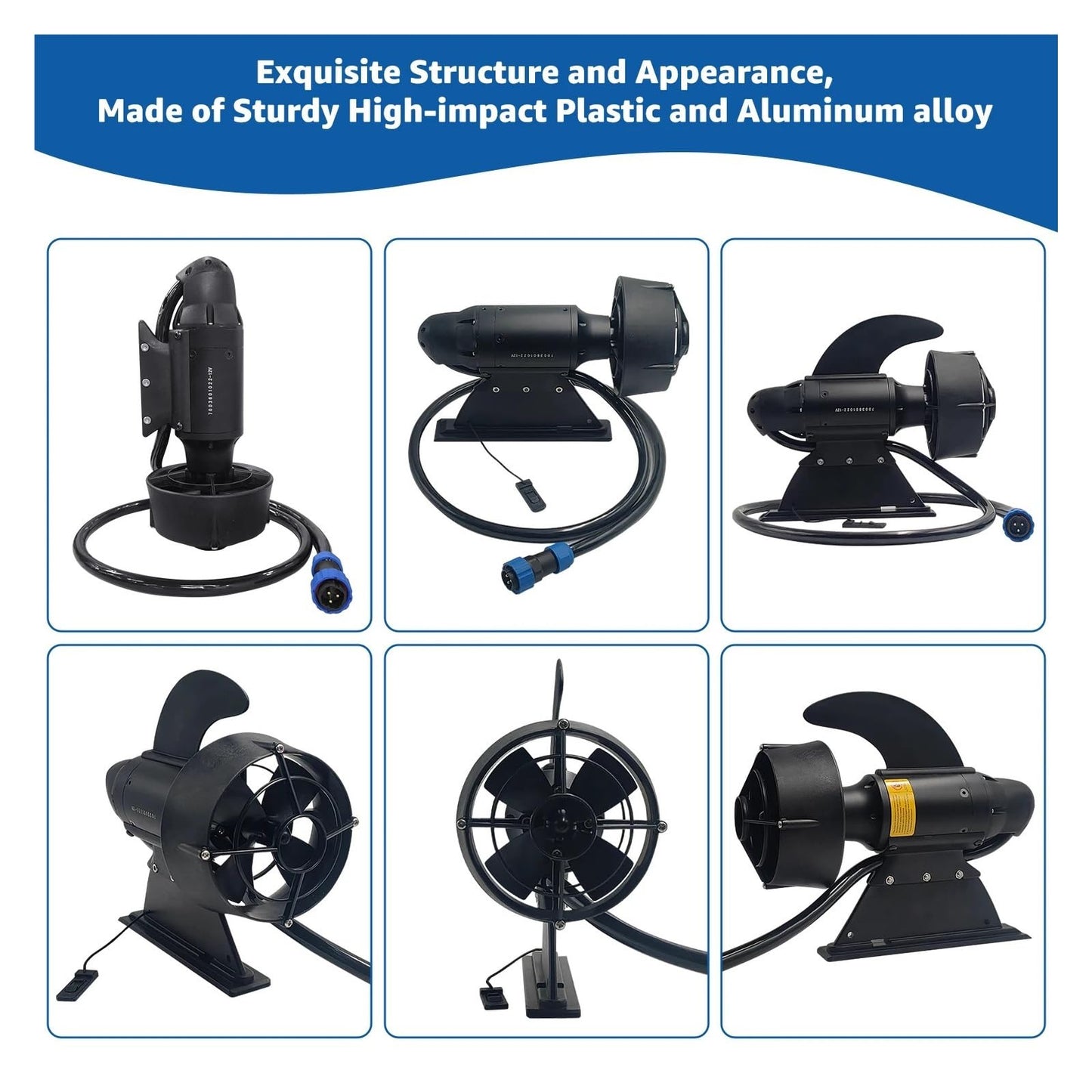 Electric Paddle Board Fin Motor with Battery Pack