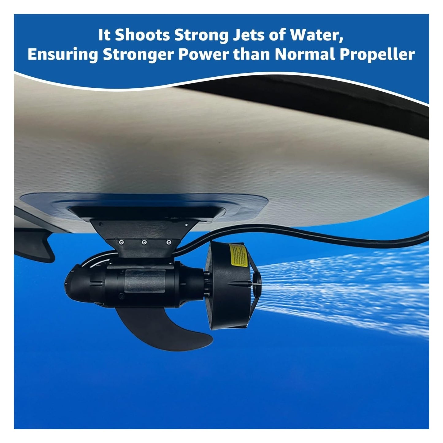 Electric Paddle Board Fin Motor with Battery Pack