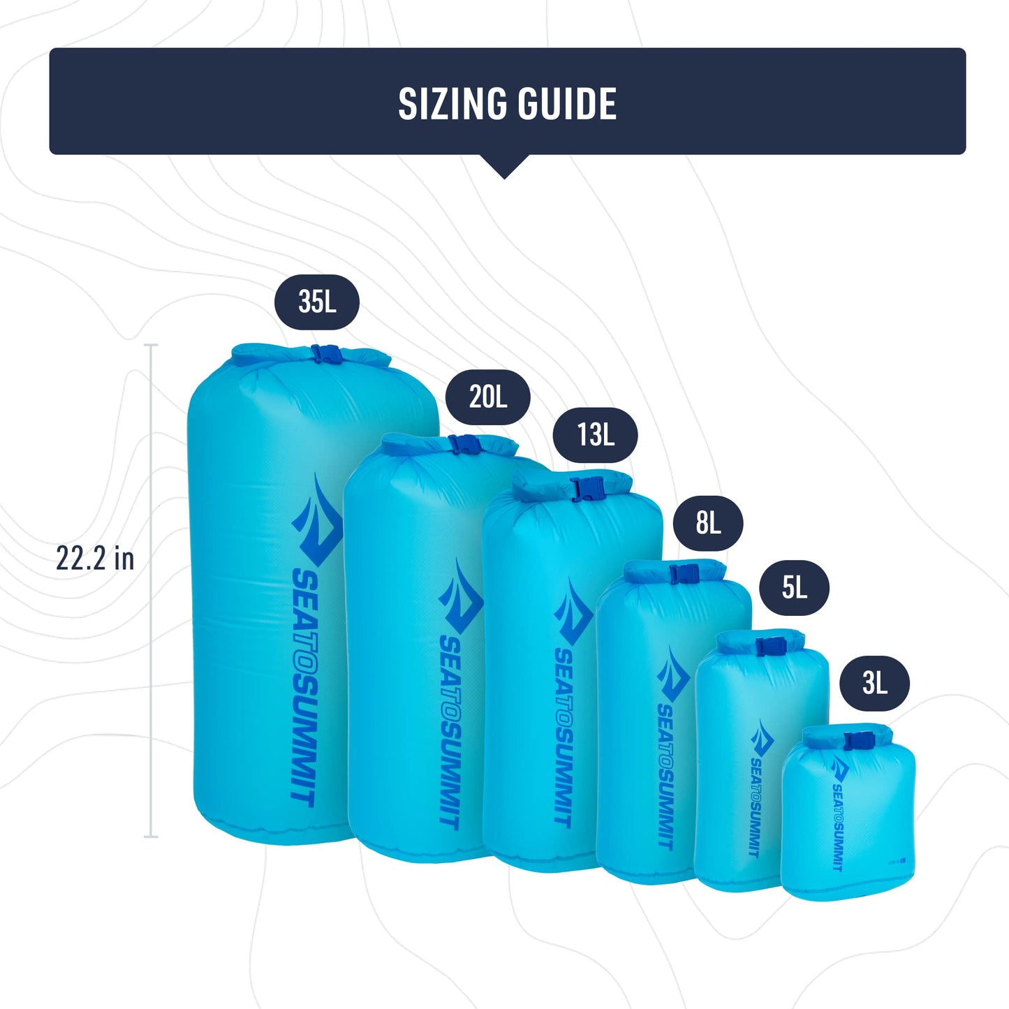 5L Ultralight Waterproof Dry Storage Bag