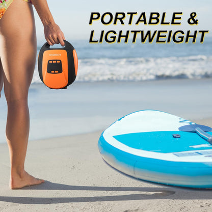 Electric Paddle Board Pump 20 PSI with Auto Shutoff