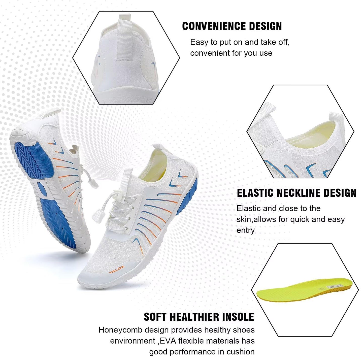 Unisex Quick-Dry Barefoot Water Shoes for Swimming