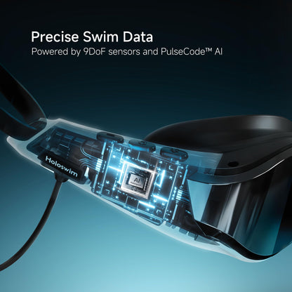 AI Smart Swimming Goggles with Music and MP3 Player