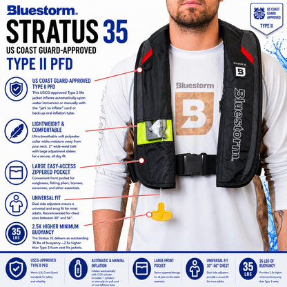 Automatic Inflatable Life Jacket Vest for Adults