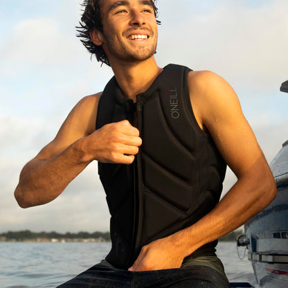 Men's Competition Life Jacket Vest Black Medium