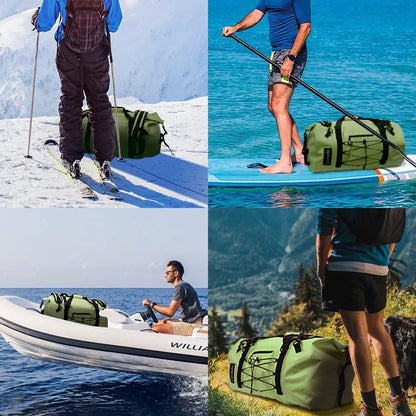 80L Heavy Duty Waterproof Dry Duffel Bag