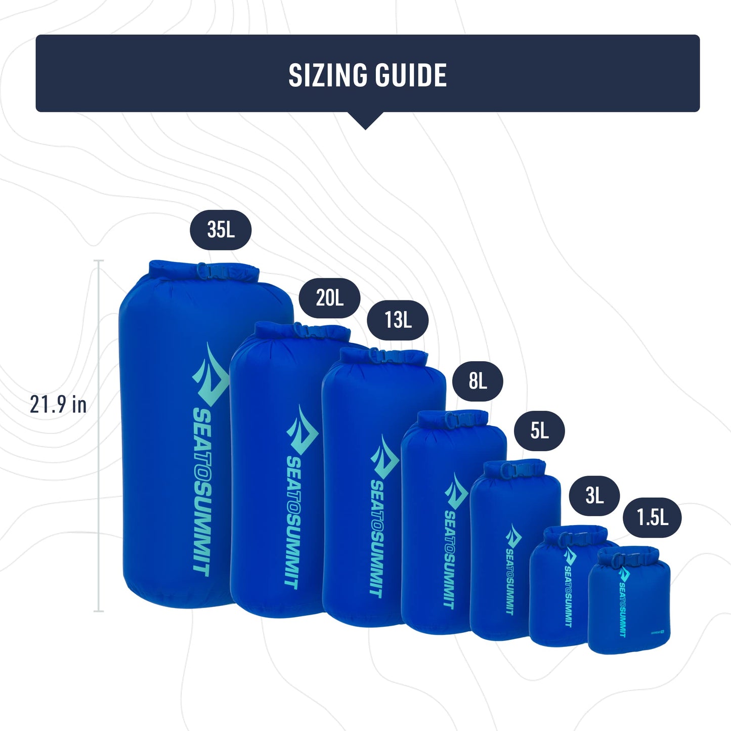 5L Lightweight Waterproof Dry Storage Bag