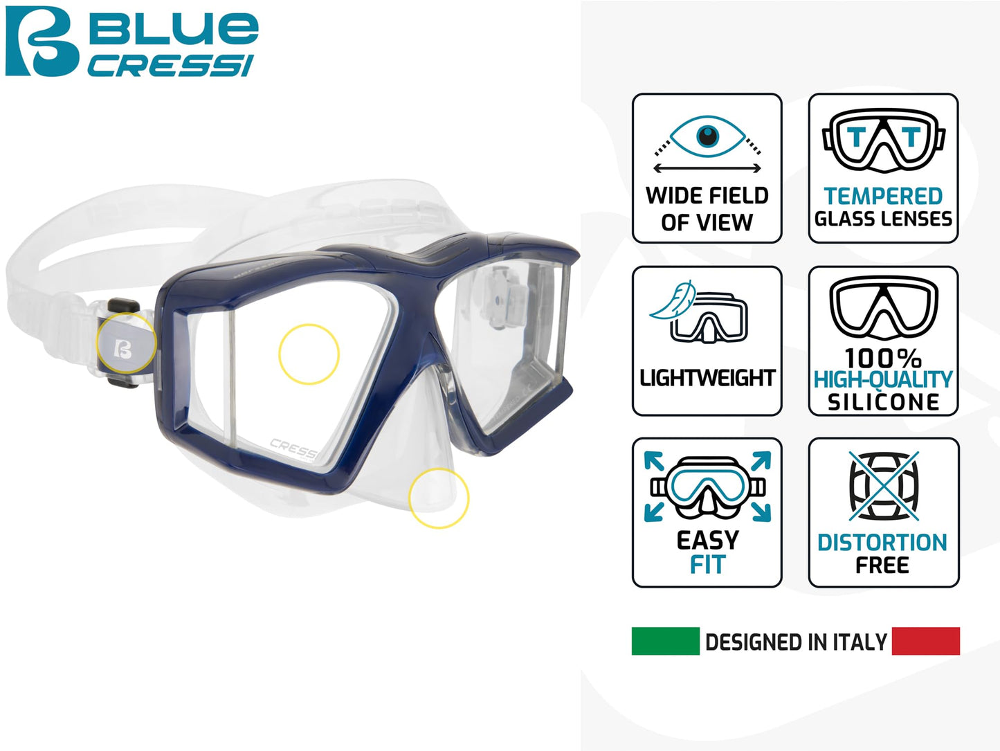 Snorkeling Set with Mask Snorkel and Fins