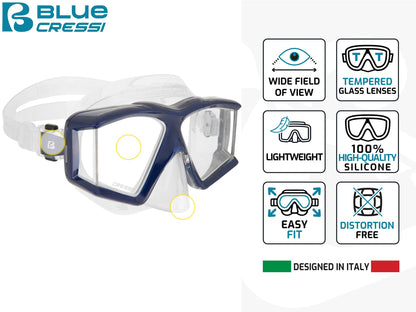 Snorkeling Set with Mask Snorkel and Fins