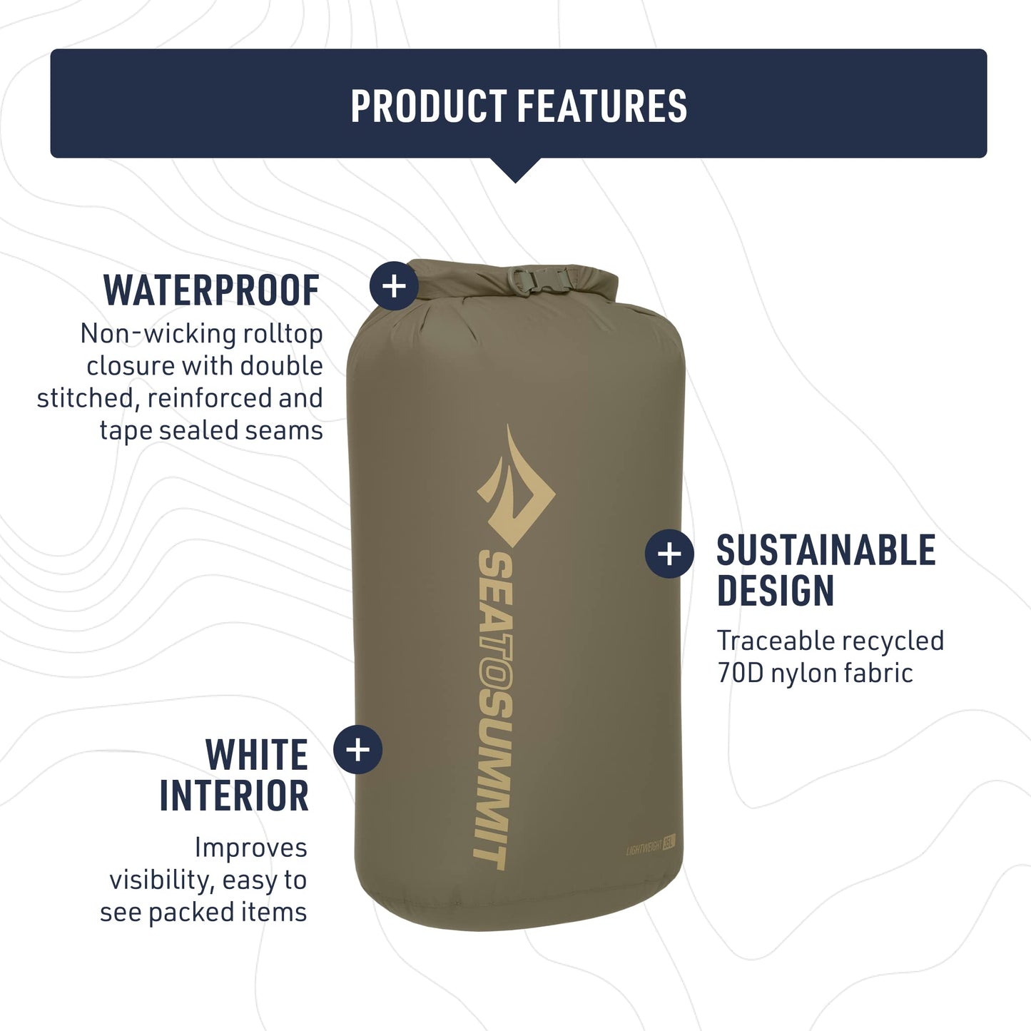 5L Lightweight Waterproof Dry Storage Bag