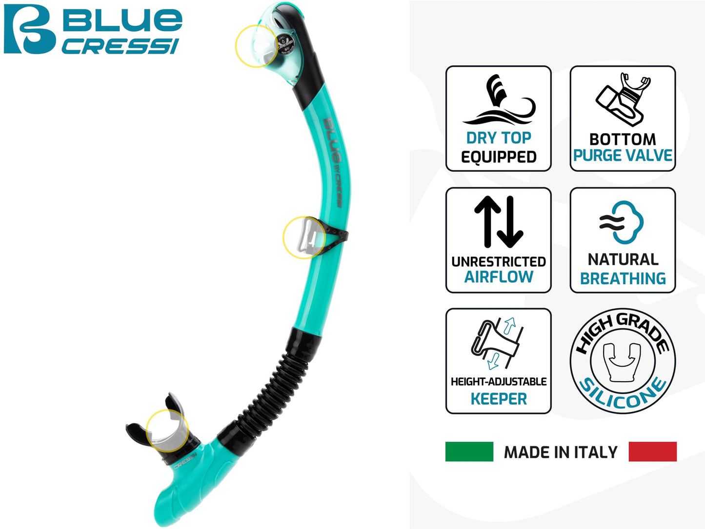 Snorkeling Set with Mask Snorkel and Fins
