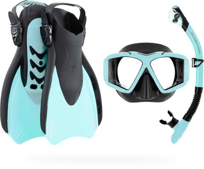 Snorkeling Set with Mask Snorkel and Fins