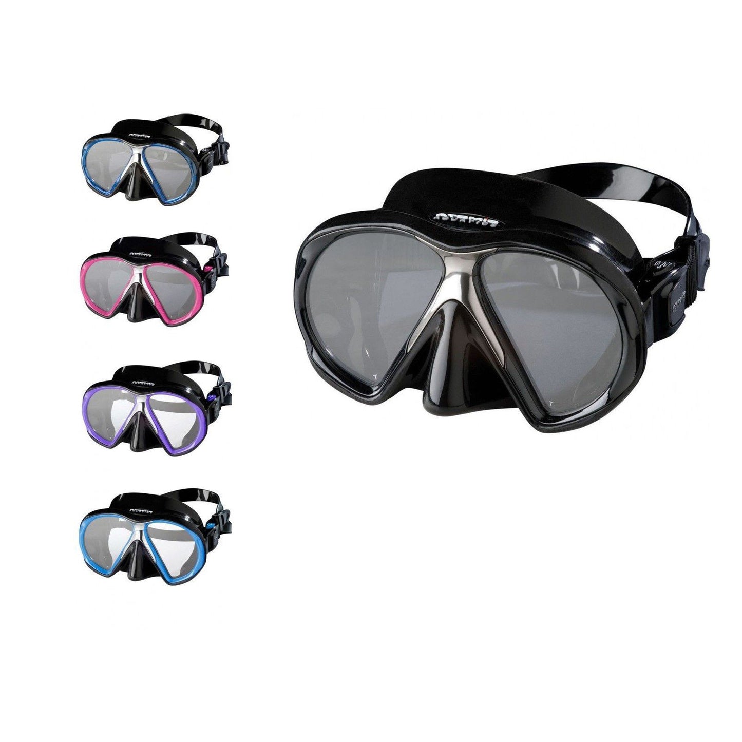 Frameless Scuba Diving and Snorkeling Mask