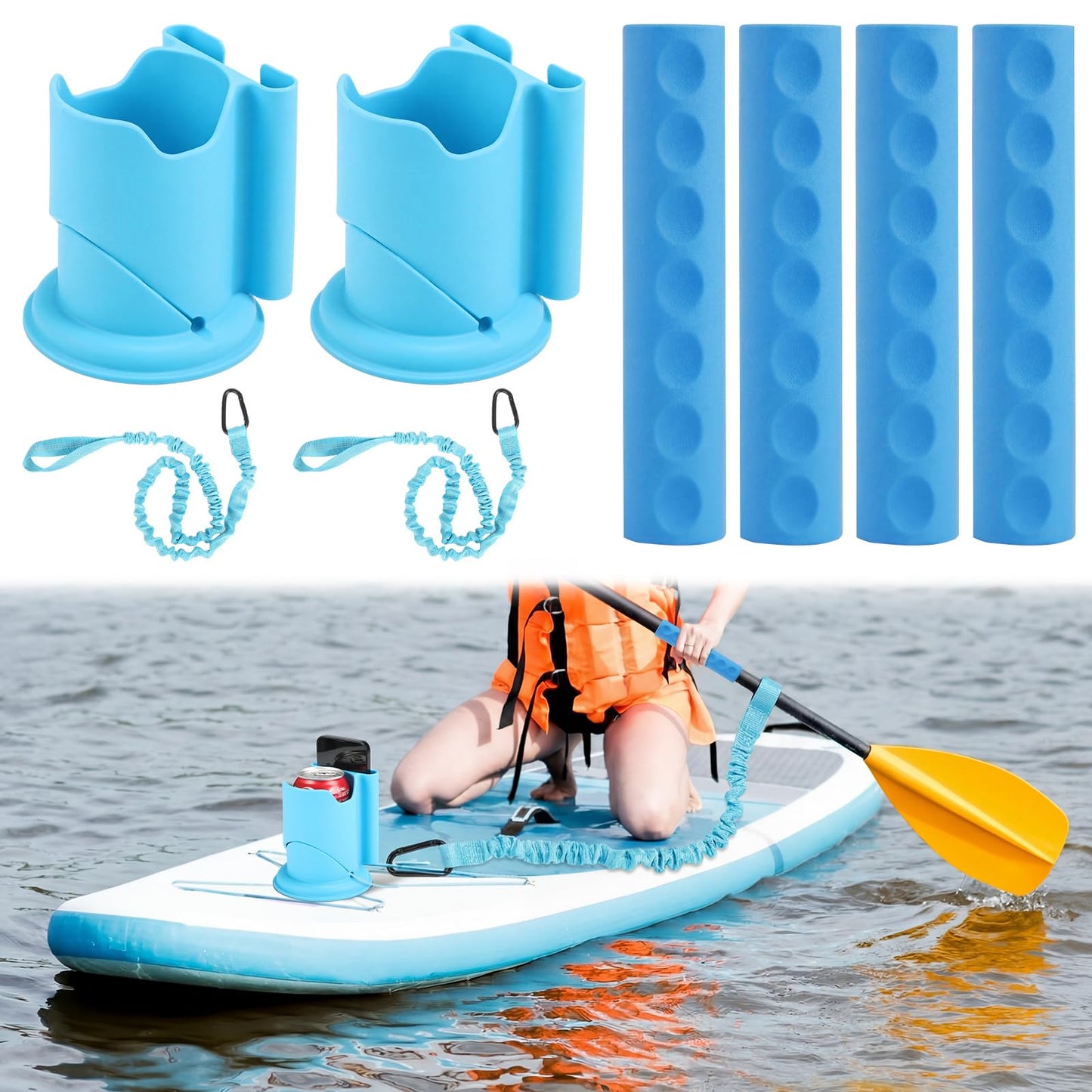 8-Piece Paddle Board Accessory Kit for Kayaking