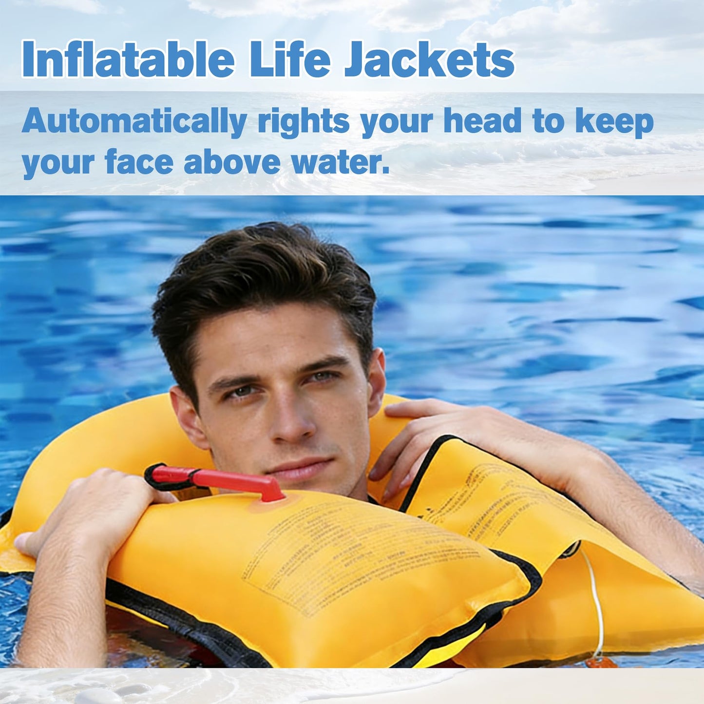 Automatic Inflatable Life Jacket Vest for Adults