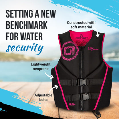 Women's Neoprene USCG Approved Life Jacket Vest
