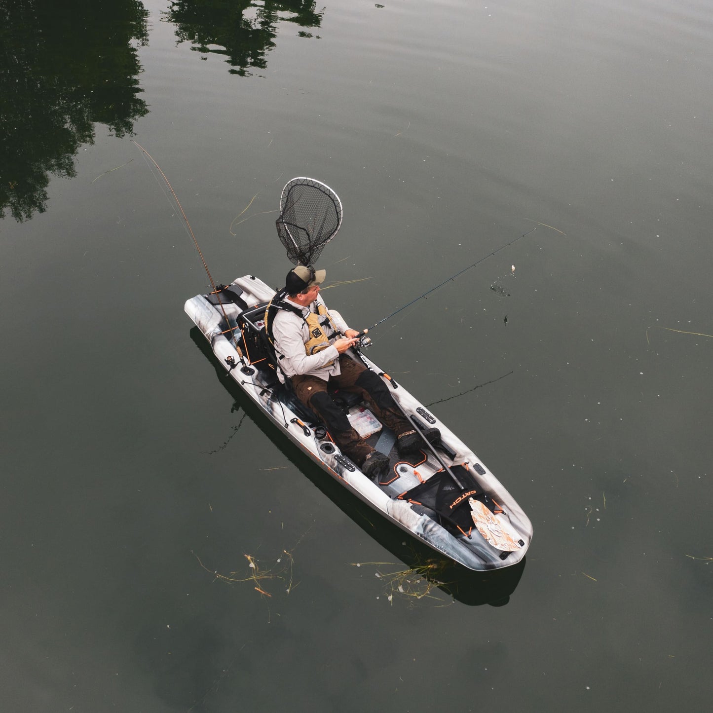 10.5 ft Premium Fishing Kayak with Elevated Seat