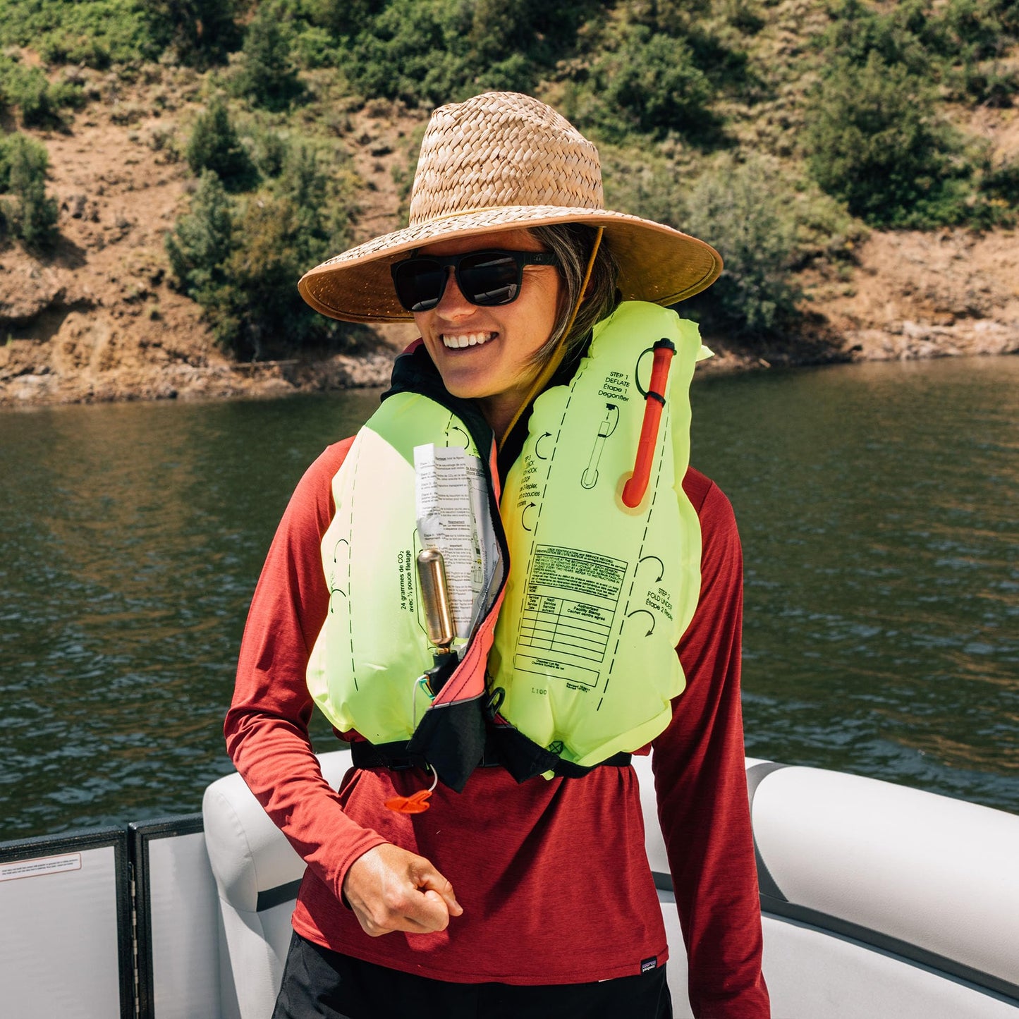 Automatic Inflatable Life Jacket Vest for Adults