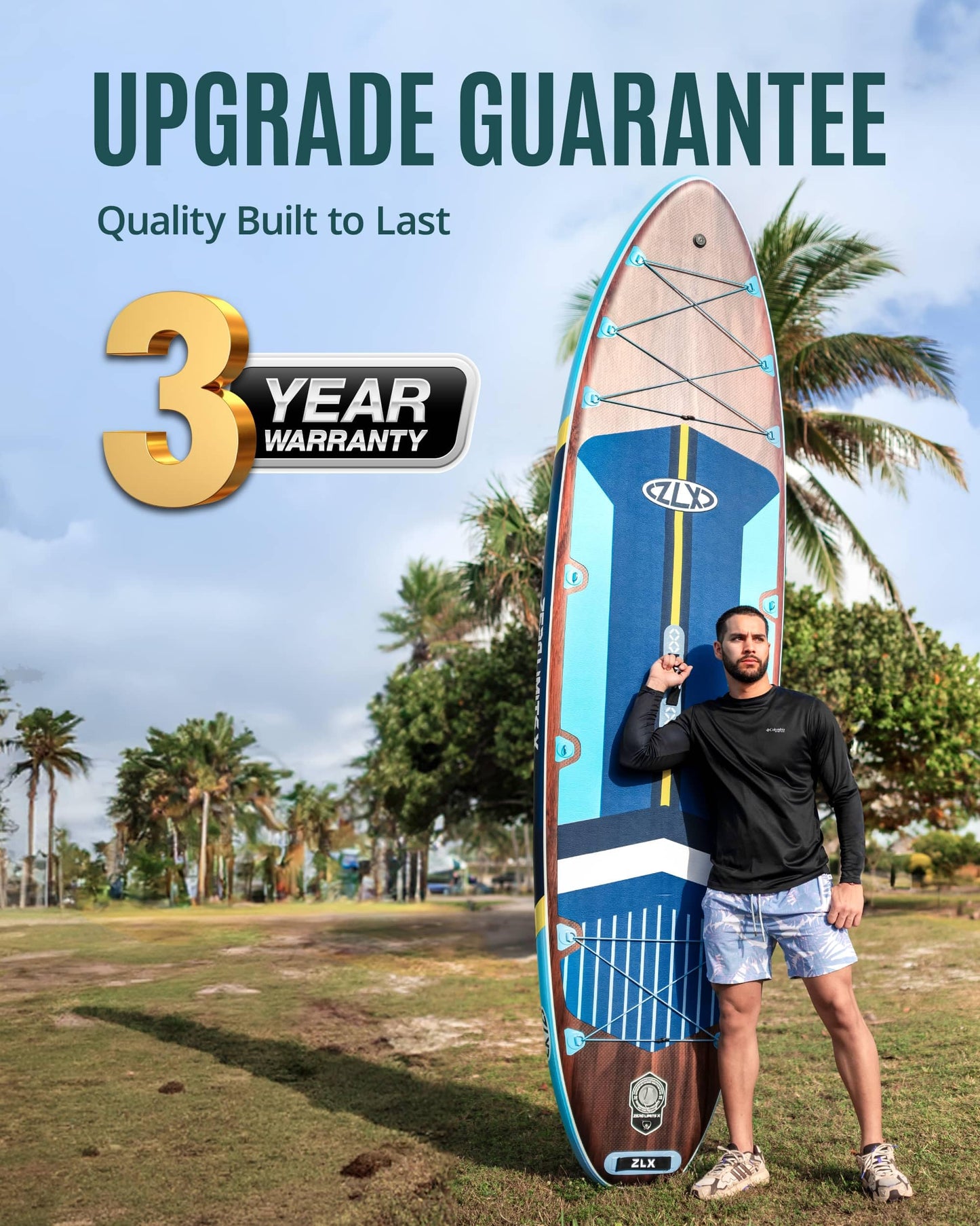 11.6 ft Ultra Wide Inflatable Paddle Board Set