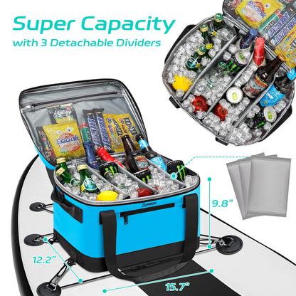 Waterproof Paddle Board Cooler Deck Storage Bag