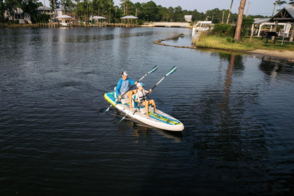 Convertible Tandem Inflatable Paddle Board Set