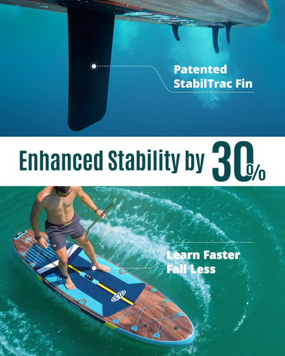 11.6 ft Ultra Wide Inflatable Paddle Board Set