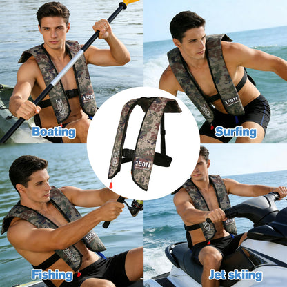 Automatic Inflatable Life Jacket Vest for Adults