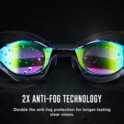 Mirror Lens Racing Swim Goggles for Competition
