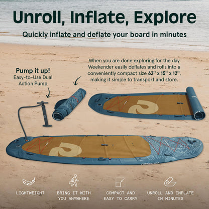 XL Multi-Person Inflatable Paddle Board Set