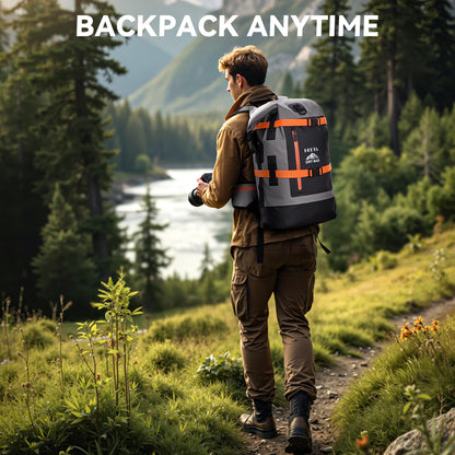 40L Waterproof Roll Top Dry Backpack