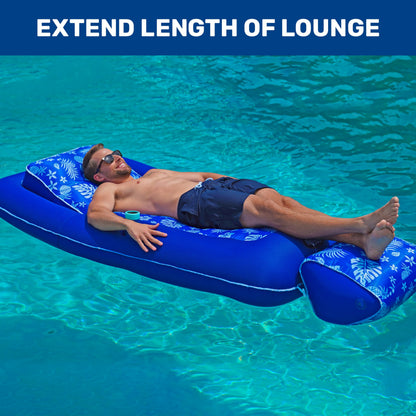 Convertible Inflatable Pool Lounger Float XL