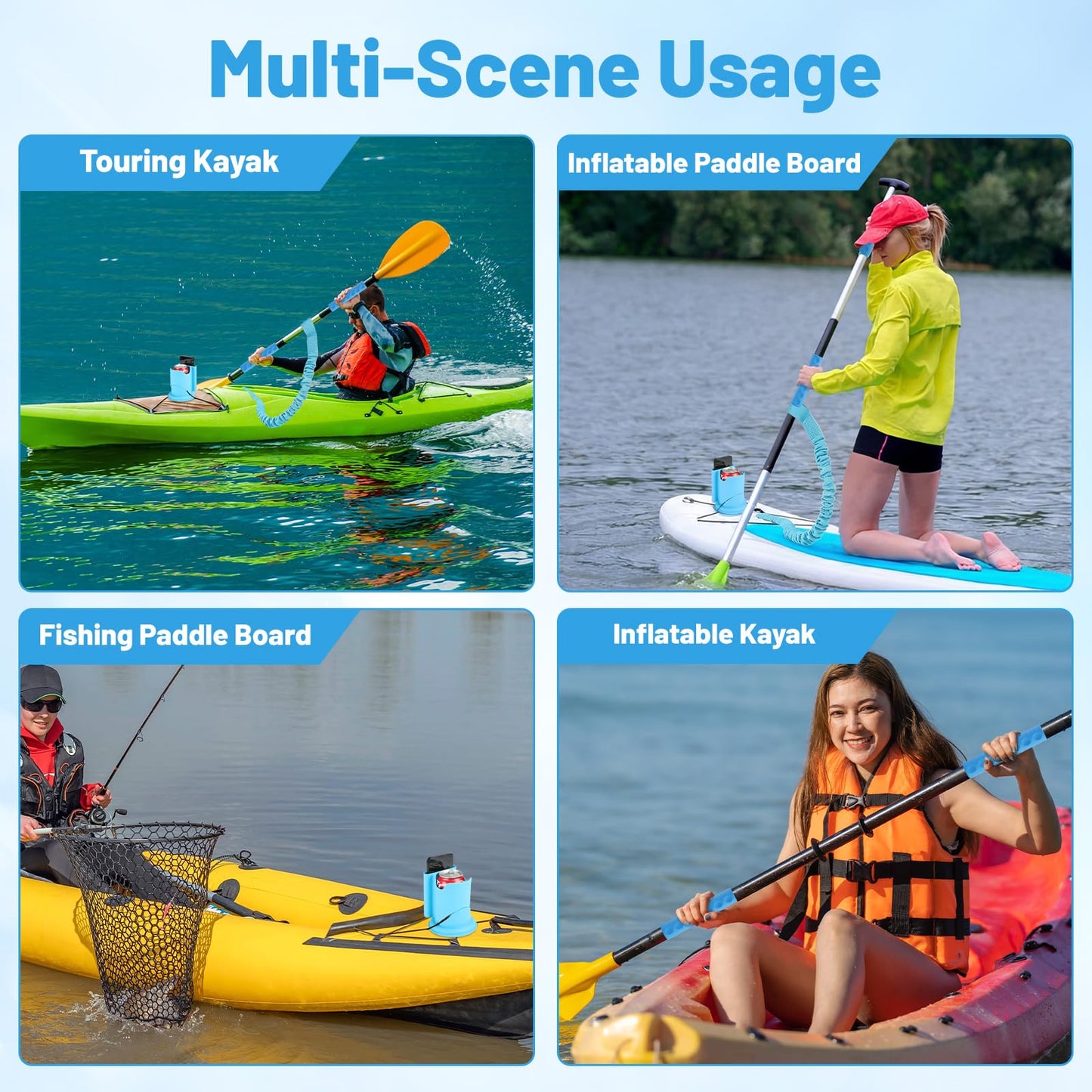 8-Piece Paddle Board Accessory Kit for Kayaking