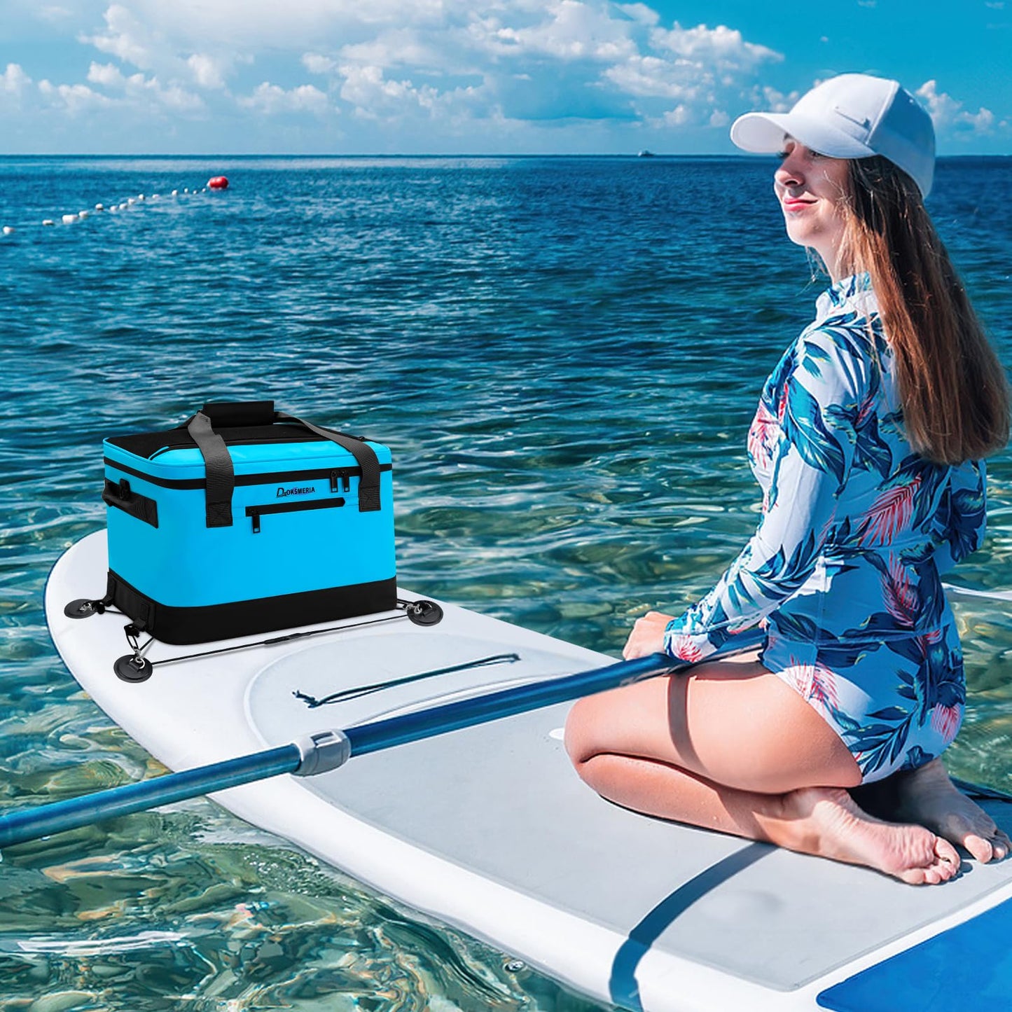 Waterproof Paddle Board Cooler Deck Storage Bag