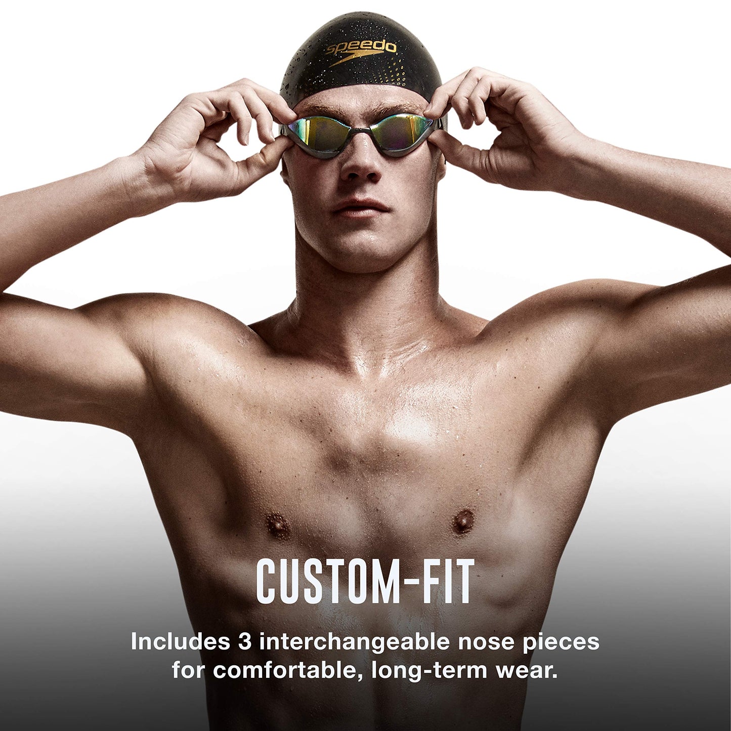 Mirror Lens Racing Swim Goggles for Competition