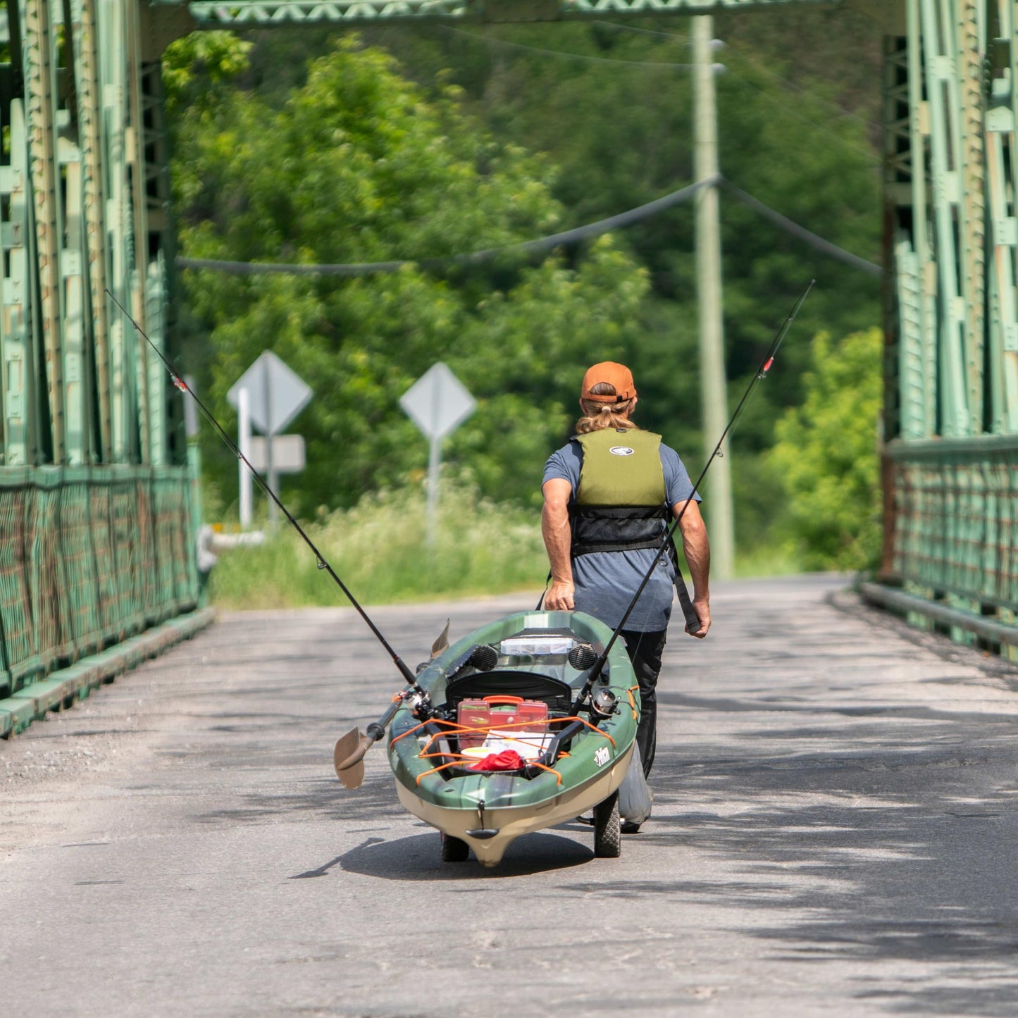 9.6 ft Sit-On-Top Angler Fishing Kayak