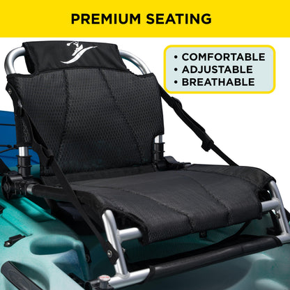 12 ft Recreational Pedal Sit-On-Top Kayak